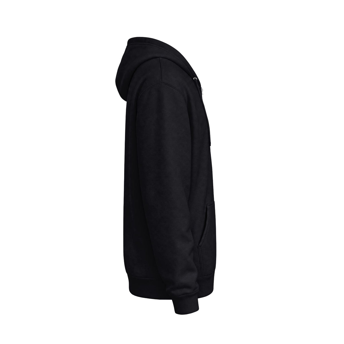 Zebra Star Zip Hoodie — Graphic Fleece Zip-Up for Casual Streetwear