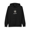 Zebra Star Hoodie — Oversized Urban Pullover with Signature Script