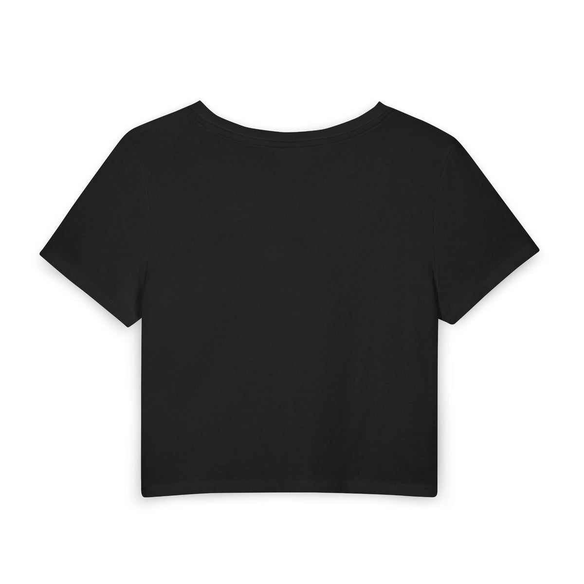 Zebra Star Baby Tee — Women's Cropped Graphic Tee