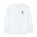 Zebra Stripe Star long sleeve t-shirt | chest graphic
