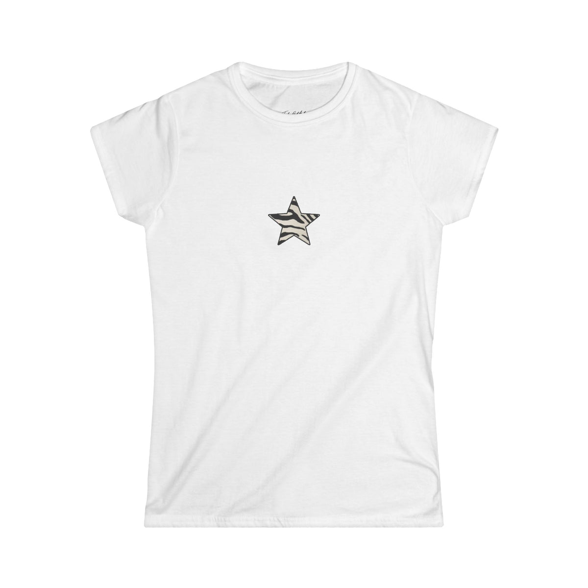 Women's White Softstyle Tee — Classic Everyday Short Sleeve Shirt