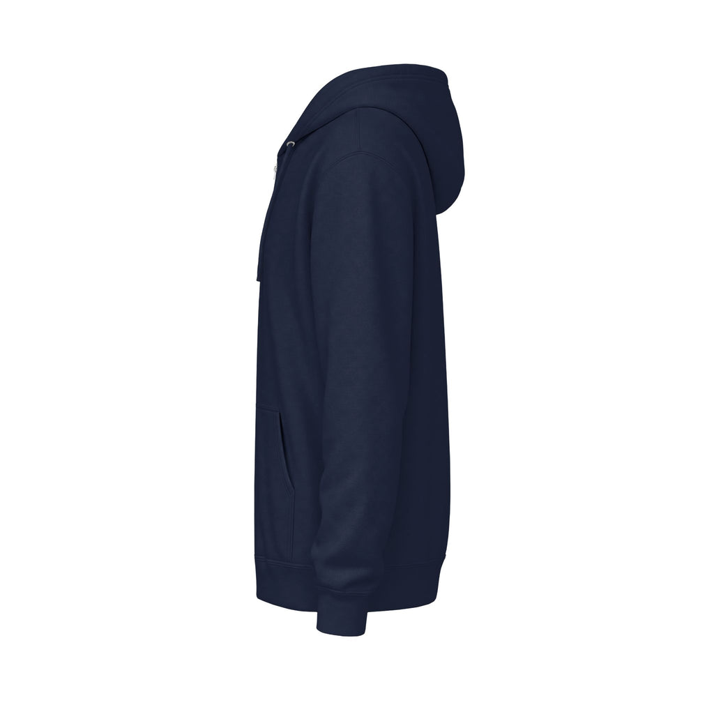 Zebra Star Zip Hoodie — Graphic Fleece Zip-Up for Casual Streetwear