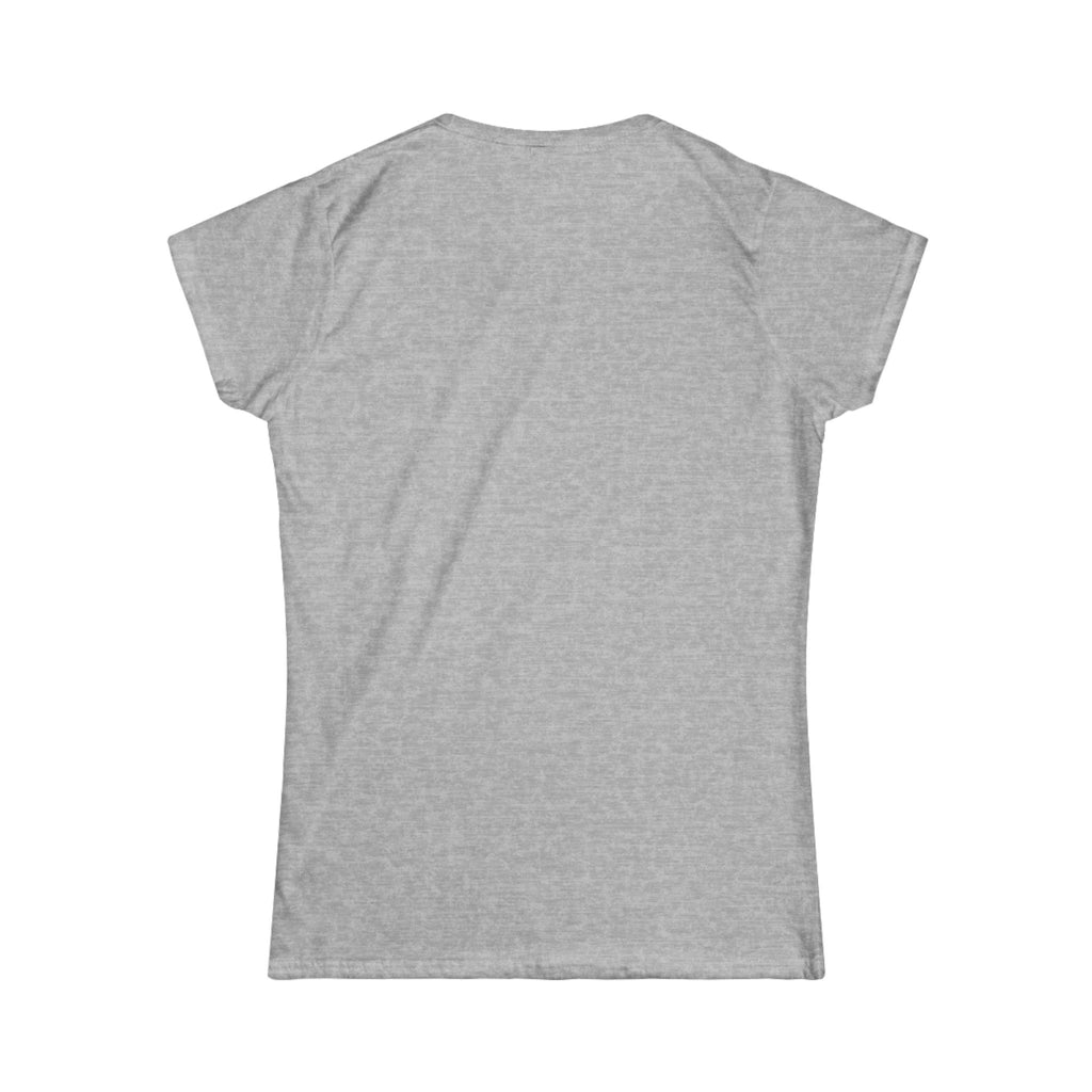 Women's White Softstyle Tee — Classic Everyday Short Sleeve Shirt