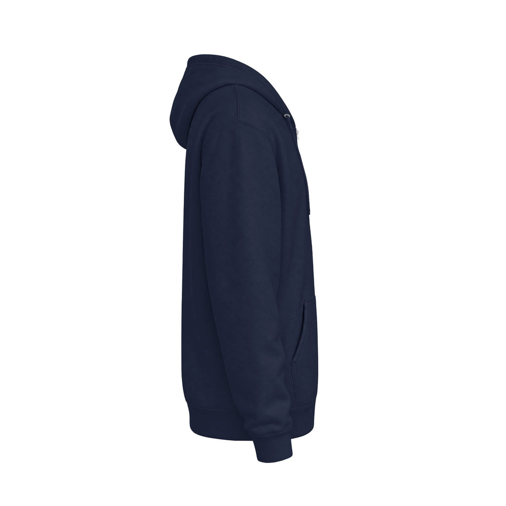 Zebra Star Zip Hoodie — Graphic Fleece Zip-Up for Casual Streetwear