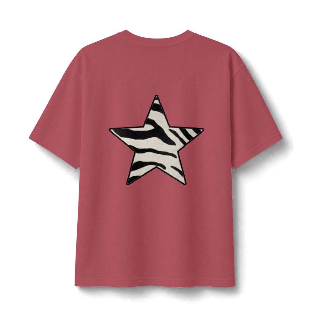 Zebra Star Back Print FashionGirlArchive Tee