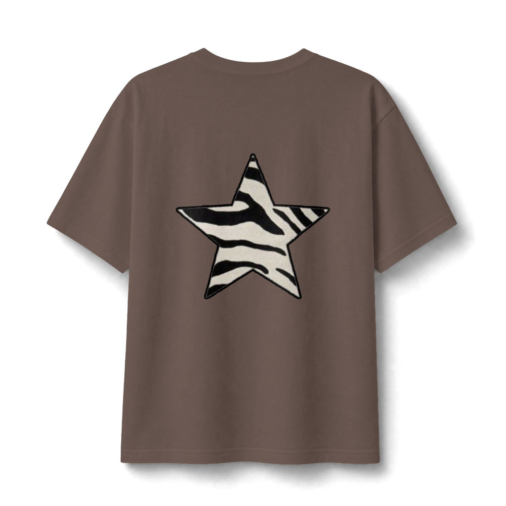 Zebra Star Back Print FashionGirlArchive Tee