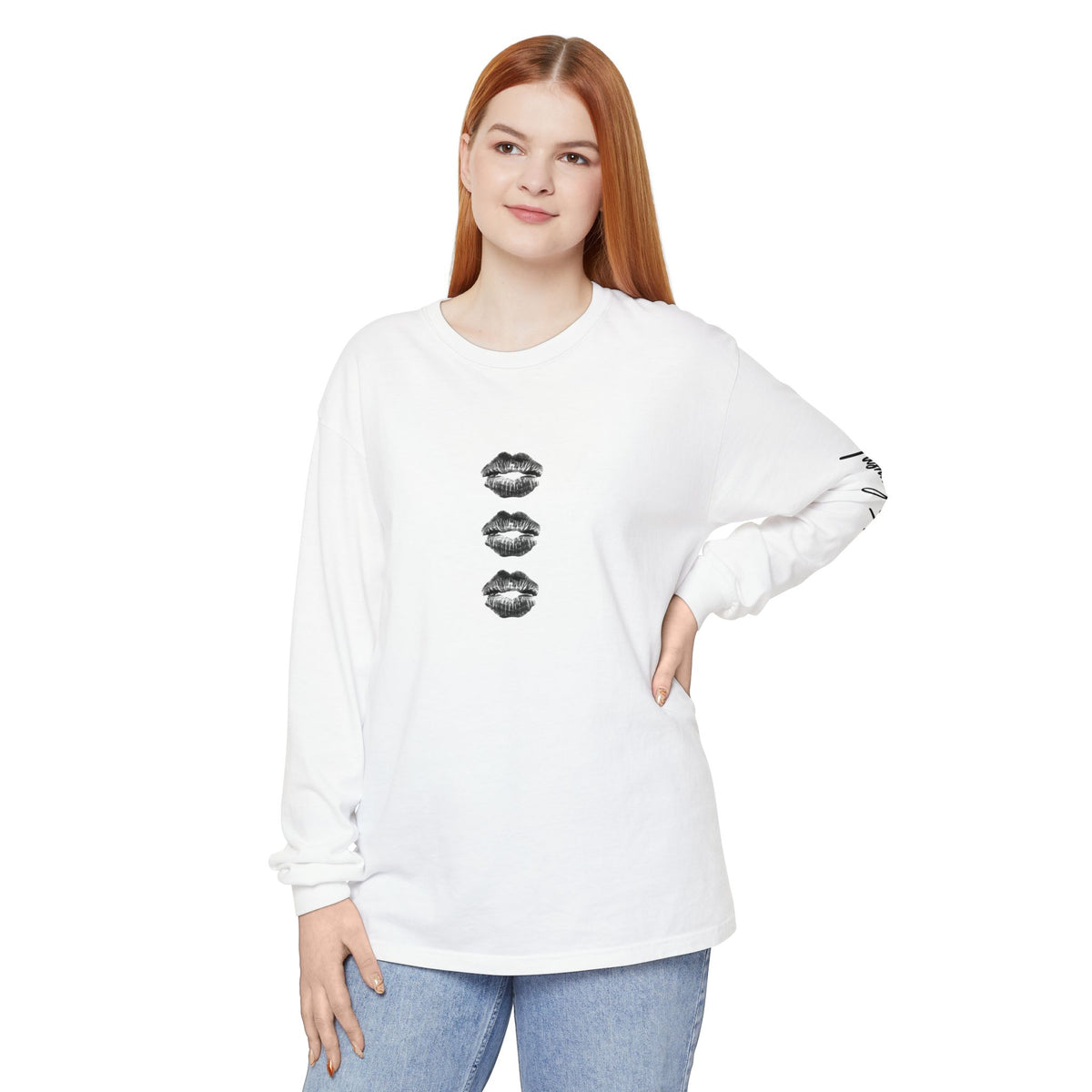 Kiss Trio Long Sleeve Tee