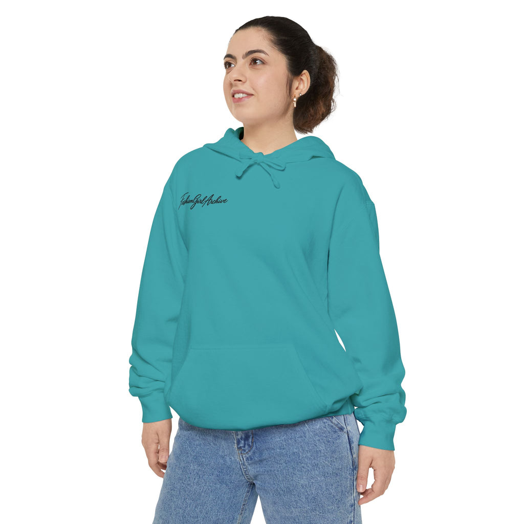 Minimal Script Hoodie — “Simple & Kind” Embroidered Chest Logo