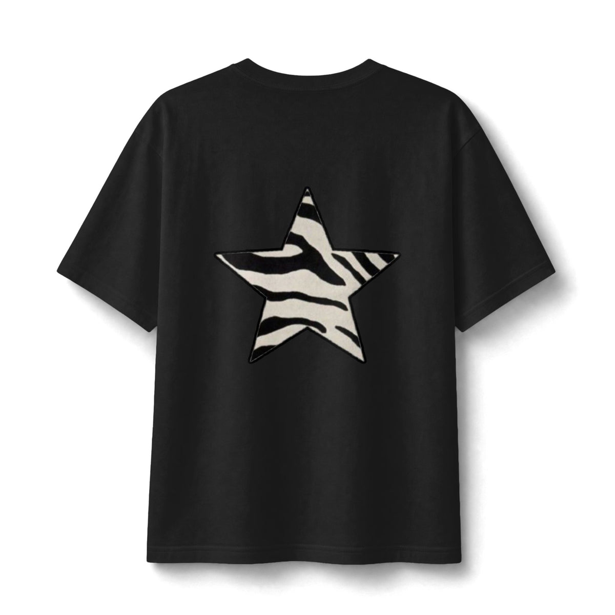 Zebra Star Back Print FashionGirlArchive Tee