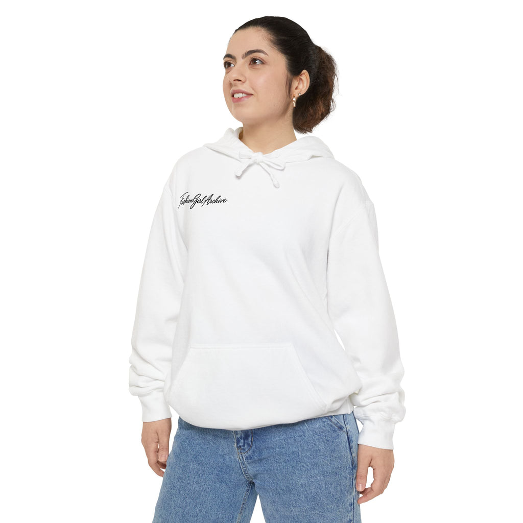 Minimal Script Hoodie — “Simple & Kind” Embroidered Chest Logo