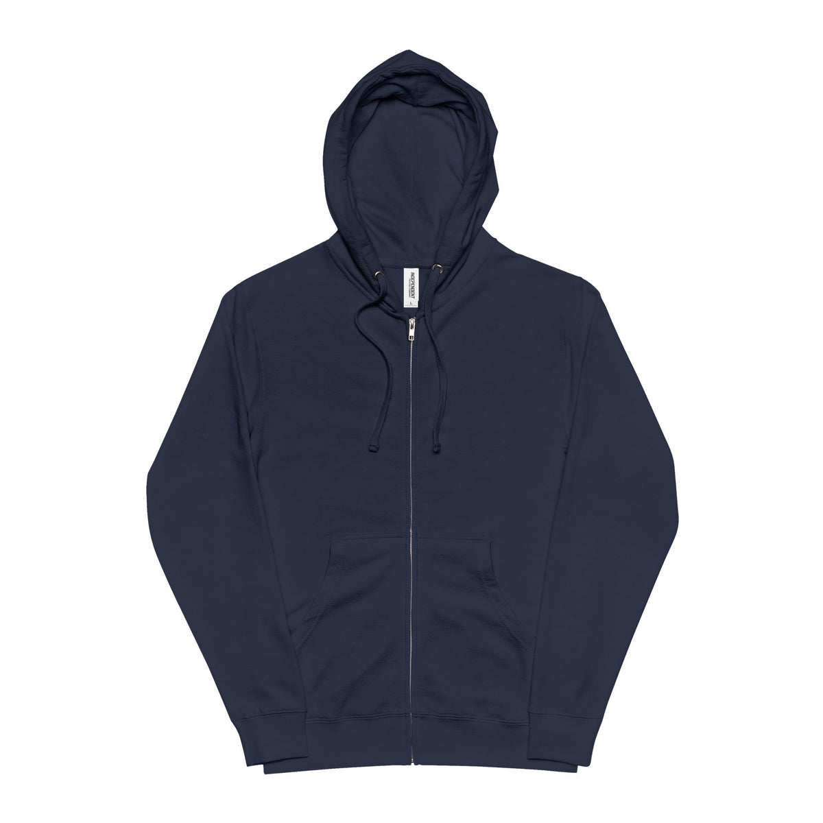 Zebra Star Zip Hoodie — Graphic Fleece Zip-Up for Casual Streetwear