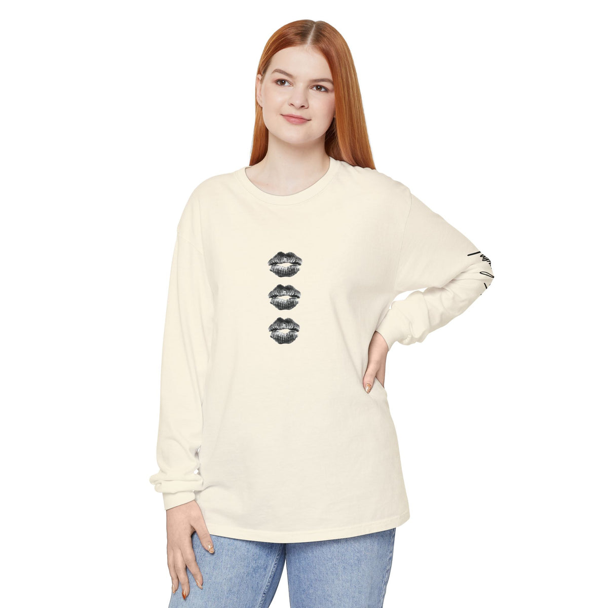 Kiss Trio Long Sleeve Tee