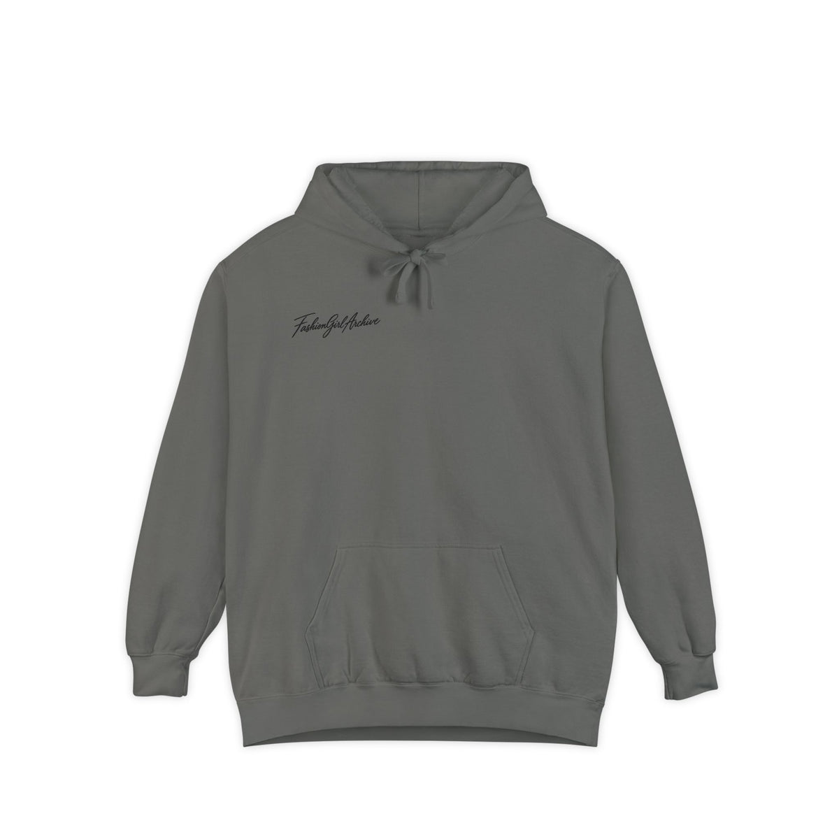 Minimal Script Hoodie — “Simple & Kind” Embroidered Chest Logo