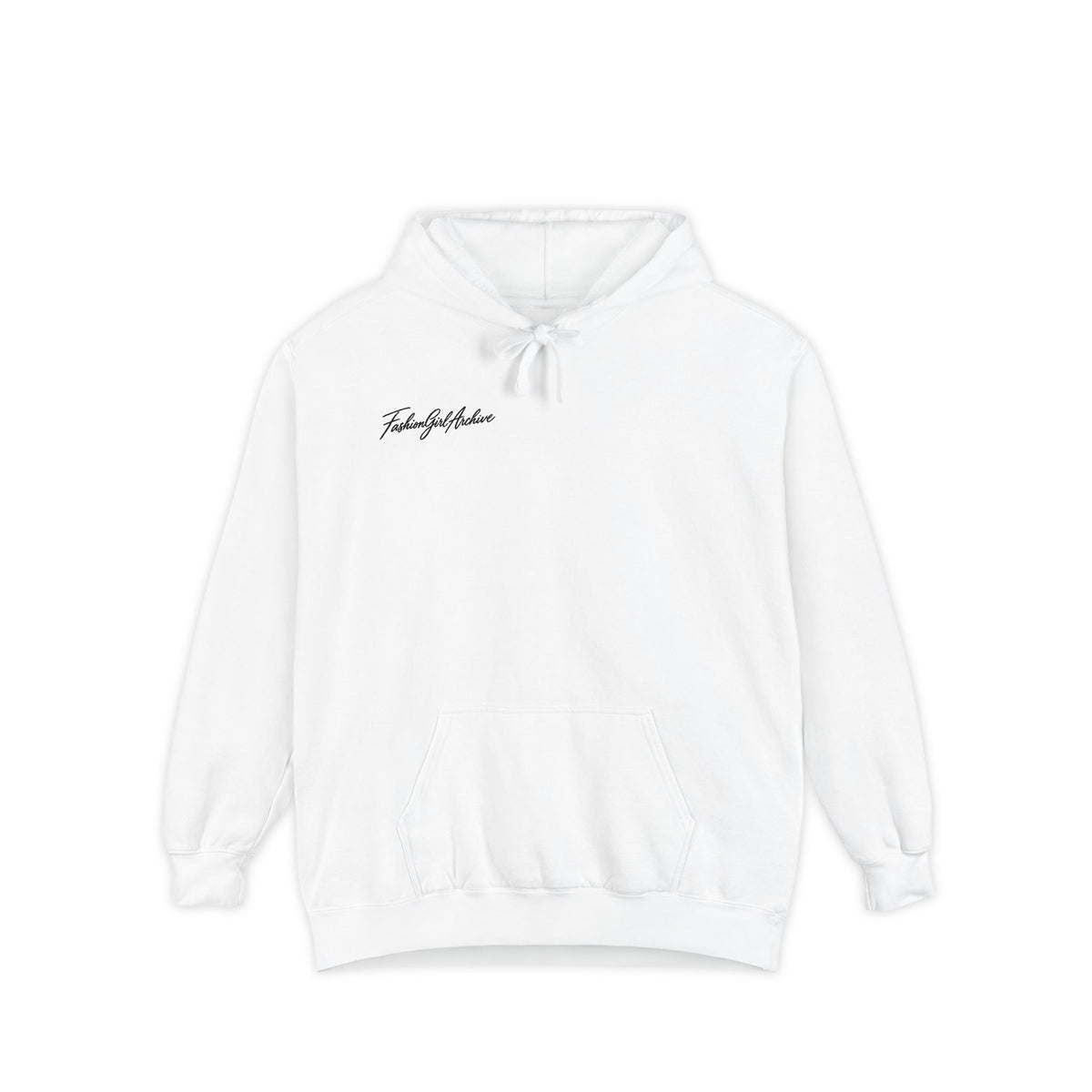 Minimal Script Hoodie — “Simple & Kind” Embroidered Chest Logo